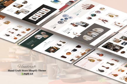  Crafto - Handmade Store Shopify 2.0 Theme.