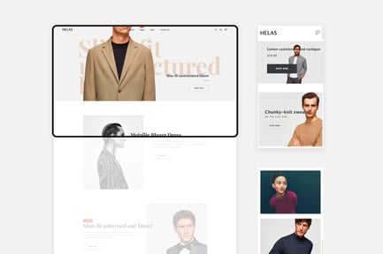 Helas - Minimal Shopify Theme