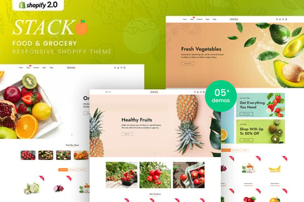 Stacko - Organic Food & Grocery Shopify Theme