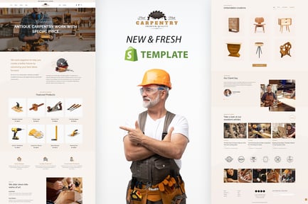 Carpentry - Wooden Crafts, Product Store Shopify