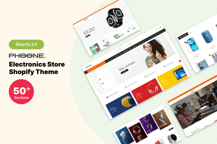 Phoone – Electronics Store Shopify Theme OS 2.0