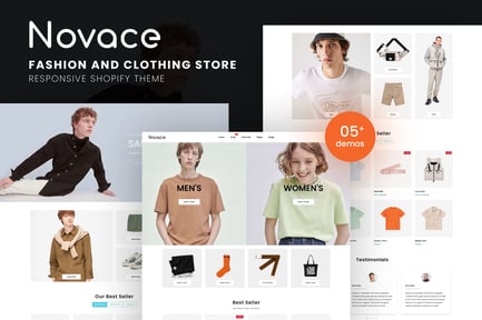 Novace - Fashion Store Responsive Shopify Theme