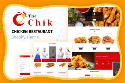  Chik | Chicken Restaurant Shopify Store 