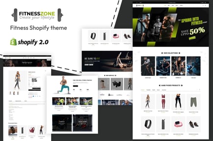 Fitness Zone - Shopify Fitness Gym Store