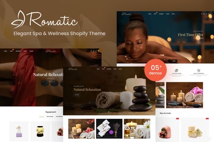 Romatic - Elegant Spa & Wellness Shopify Theme