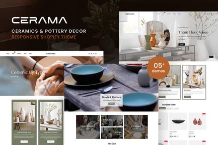 Cerama - Ceramics & Pottery Decor Shopify Theme