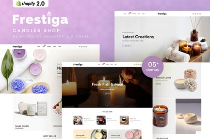 Frestiga - Candles Shop Shopify 2.0 Theme