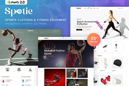 Spotie - Sports & Fitness Equipment Shopify Theme