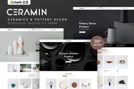 Ceramin - Ceramics & Pottery Decor Shopify Theme