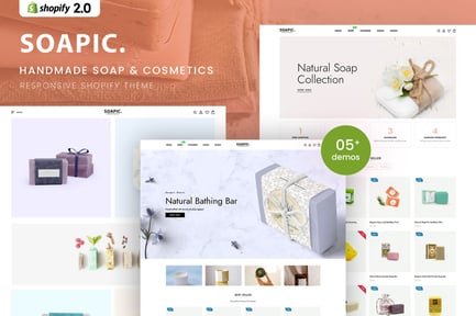 Soapic - Handmade Soap & Cosmetics Beauty Shopify