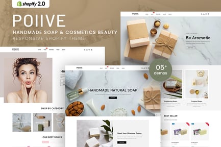 Polive - Handmade Soap & Cosmetics Beauty Shopify 