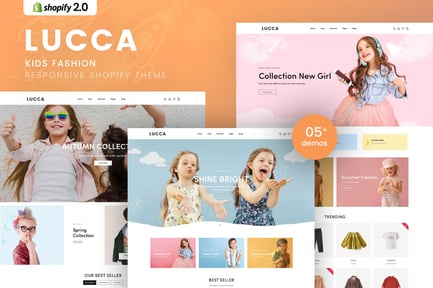 Lucca - Kids Fashion Responsive Shopify Theme