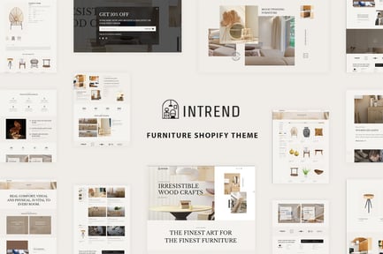  Intrend - Interior Shop, Furniture Shopify Store 