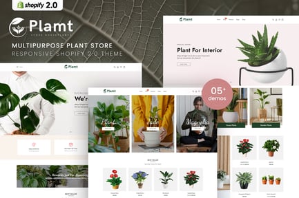 Plamt - MultiPurpose Plant Store Shopify 2.0 Theme