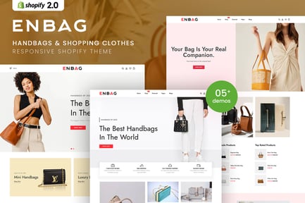 Enbag - Handbags & Clothes Shopify 2.0 Theme