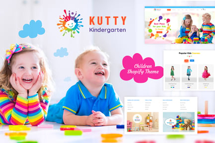  Kutty Kids | Children Shopify Theme 