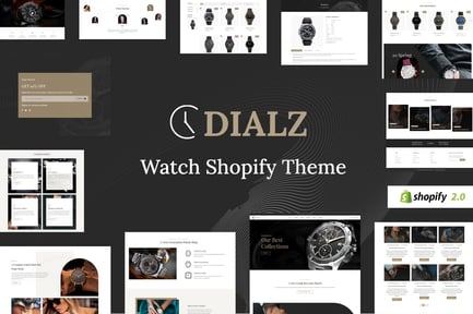  Dialz - Watch Store Shopify Theme 