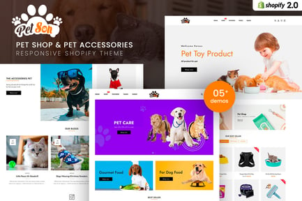 Petson - Pet Shop & Pet Accessories Shopify Theme