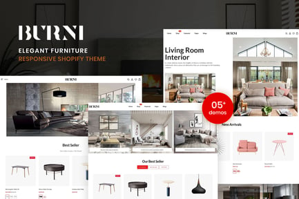 Burni - Elegant Furniture Shop For Shopify