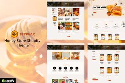 Beeswax - Honey Store Shopify Theme 