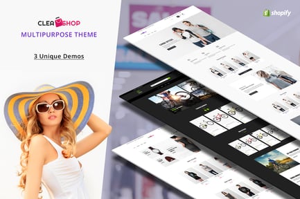 Clean Shop - Simple Multipurpose Shopify Theme 