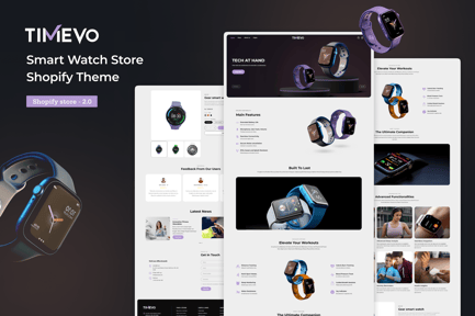 Timevo -Single Product Shopify Theme