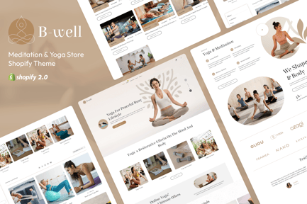 BeWell - Meditation & Yoga Store Shopify Theme