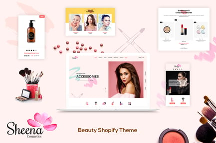  Sheena - Cosmetics Shopify Theme 