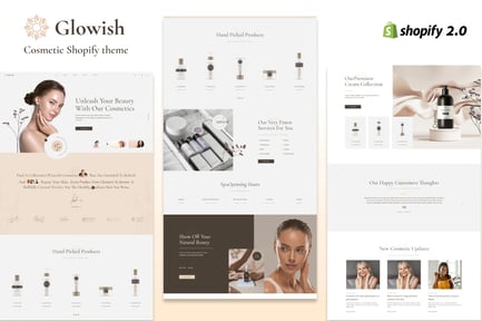 Glowish - Beauty Store Shopify Theme