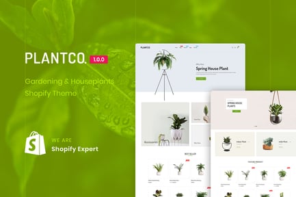 PLANTCO - Gardening & Houseplants Shopify Theme