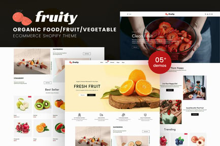 FruityFlavor - Organic Food e-Commerce Shopify