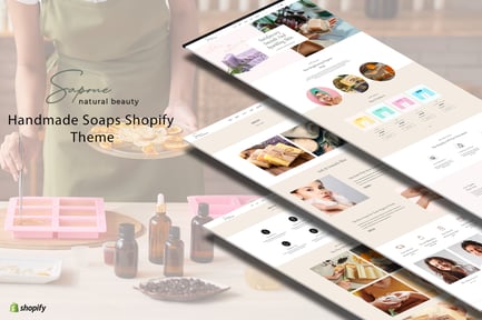  Sapone - Handmade Organic Soap Shopify Theme 