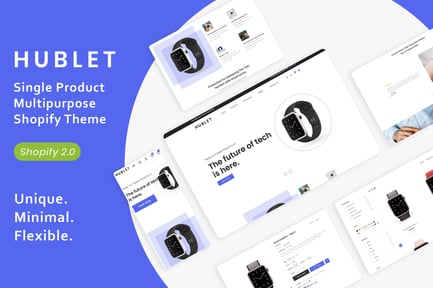 Hublet - The Single product Shopify Theme