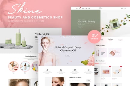 Skine - Beauty & Cosmetics Shop Shopify Theme