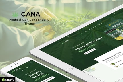  Cana - Medical Marijuana Shopify Theme