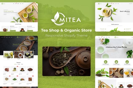 Mitea - Tea Shop & Organic Store Shopify Theme