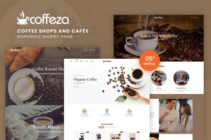 Coffeza - Coffee Shops and Cafés Shopify Theme