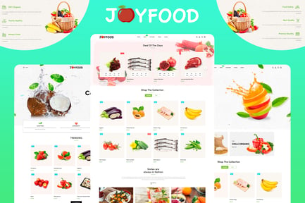 JoyFood - Grocery Supermarket Shopify Theme