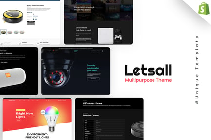 Letsall - Single Product Shop Shopify Theme 