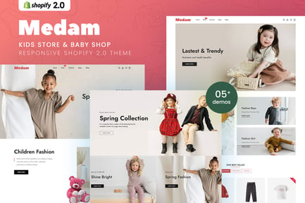 Medam - Kids Store & Baby Shop Shopify 2.0 Theme