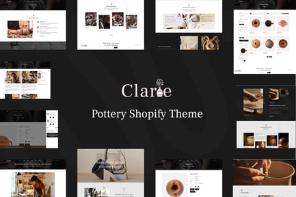  Clarie - Pottery, Crafts Handmade Shopify Theme 