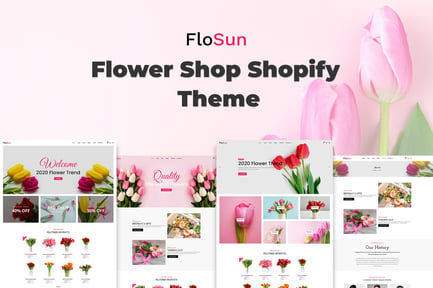 Flosun - Flower Shop Shopify Theme