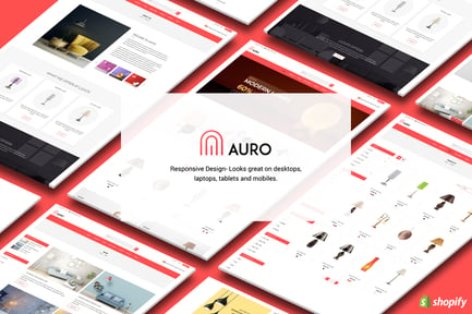  Auro | Hanging, Decorarive Lights Shopify Theme 