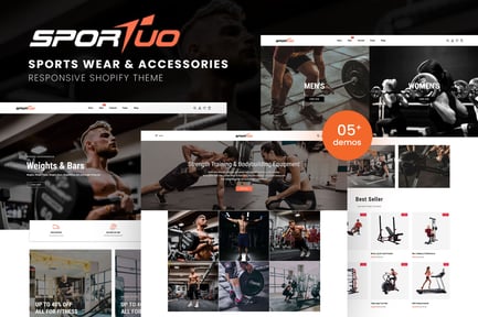 Sportuo - Sports Wear & Accessories Shopify Theme