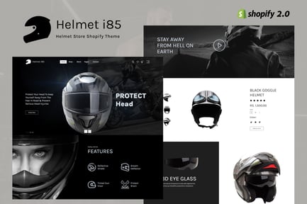 Helmeti - Helmet Store Shopify Theme