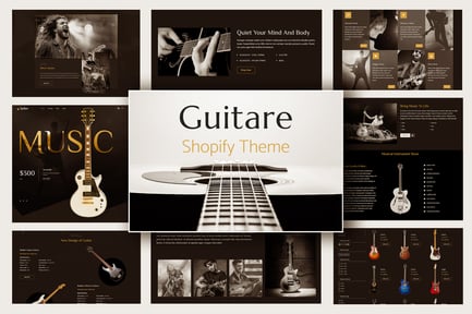  Guitare - Instruments, Music Store Shopify Theme 