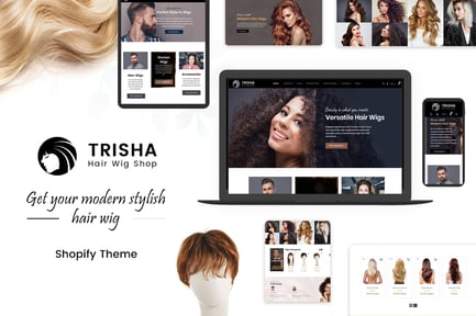  Trisha | Hair Weave, Wig Shopify Theme 