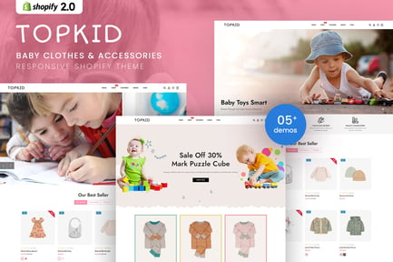 Topkid - Baby Clothes & Accessories Shopify Theme