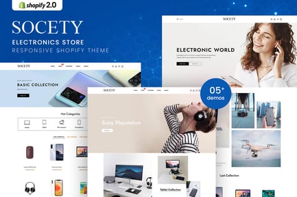 Socety - Electronics Store Shopify Theme